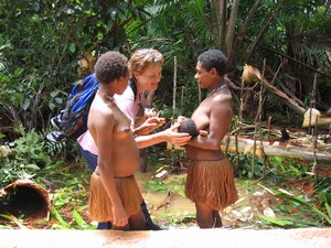 Papua-stromoví lidé-Kombai